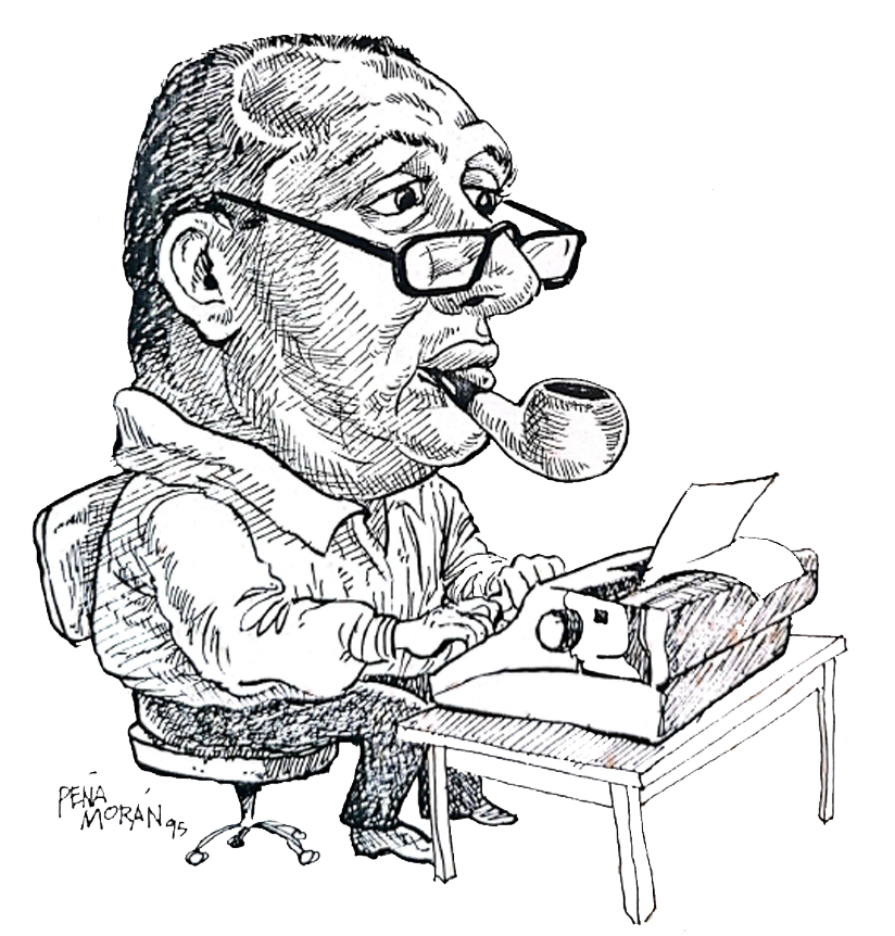 Luis Carlos Jiménez Varela | Caricatura de Peña Morán, 1995