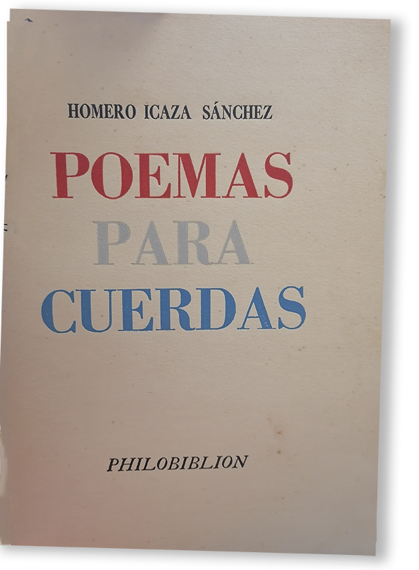 Portada de Poemas para cuerdas
