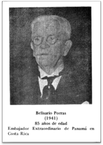 Belisario Porras. (1941), 85 años de edad.