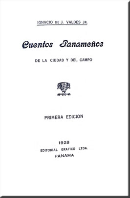Portada de Cuentos Panameños de la Ciudad  y del Campo - Ignacio de J. Valdés