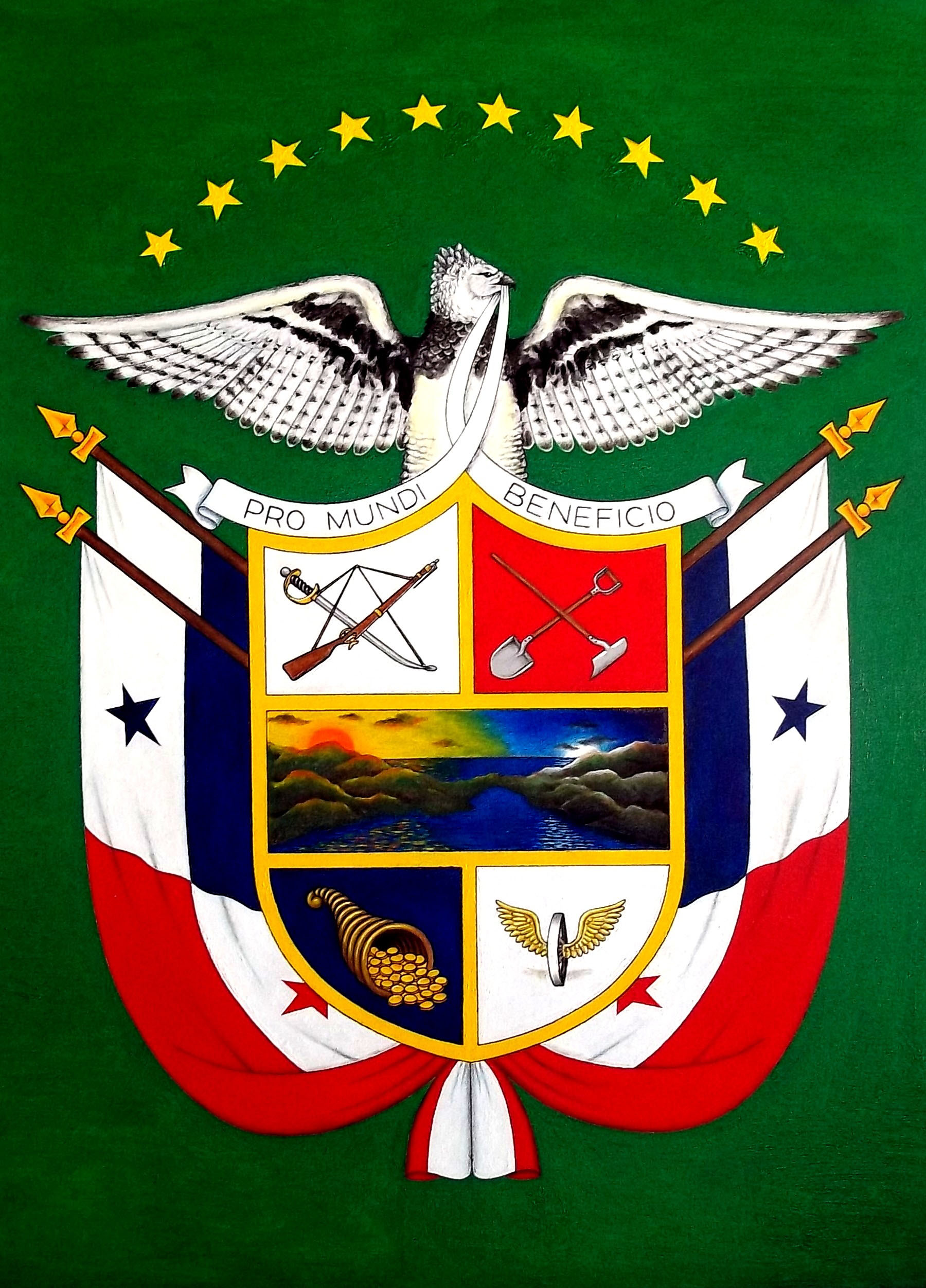 Escudo de Armas de la república de Panamá